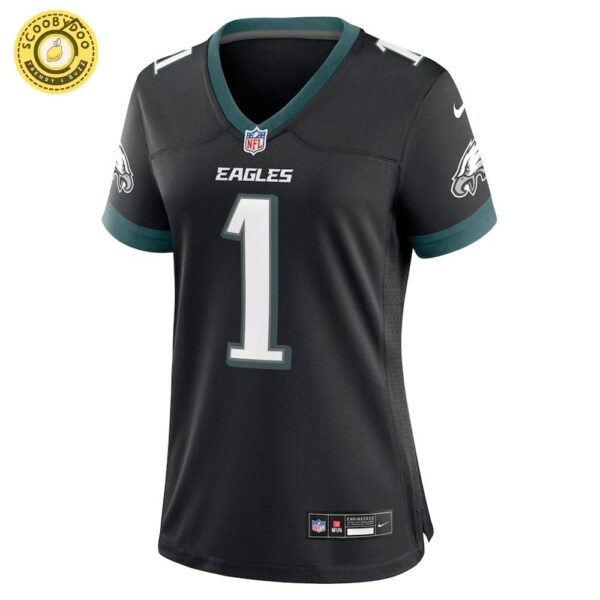 Women’s Nike Philadelphia Eagles Jalen Hurts Black Alternate Game Jersey