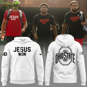 Won – Ohio State Football White Hoodie 2024