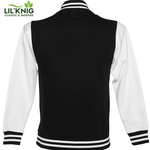 Ying Yang With Black & White Cats Baseball Jacket Unisex