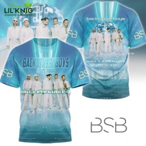 Backstreet Boys 2025 Tour Limited Edition Shirts