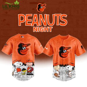 Baltimore Orioles MLB x 75th Anniversary of Peanuts Limited Edition Jersey 2025