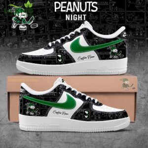 Binghamton Black Bears 75th Anniversary of Peanuts Custom Name for Fans Shoes