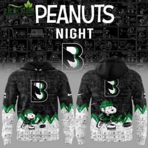 Binghamton Black Bears 75th Anniversary of Peanuts Limited Edition Hoodie