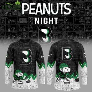 Binghamton Black Bears 75th Anniversary of Peanuts Limited Edition Jersey