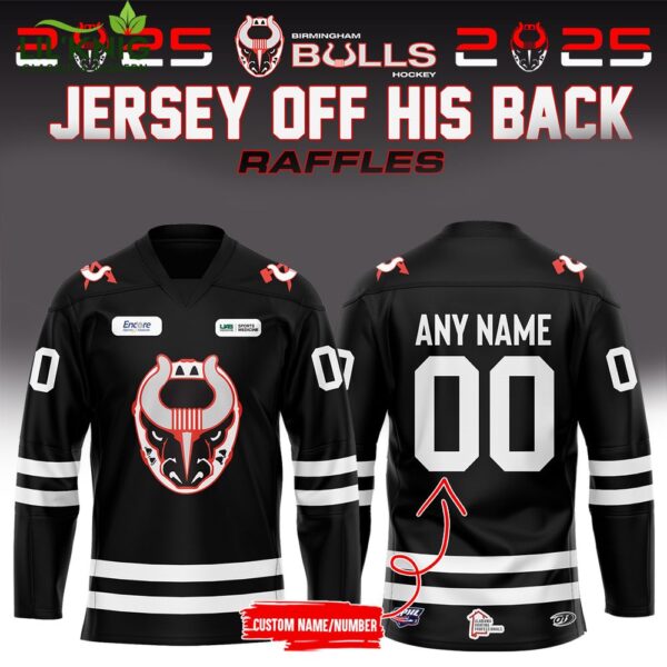 Birmingham Bulls Hockey 2025 Limited Edition Personalized NHL Black Jersey