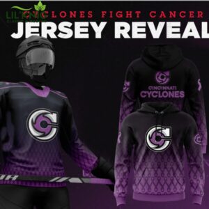 Cyclone Fight Cancer Night Jersey Reveal Limited Edition Hoodie