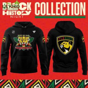 Florida Panthers 2025 Black History Night Hoodie Limited Edition