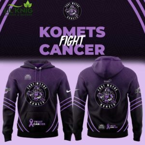 Fort Wayne Komets Fight Cancer Night Limited Edition Hoodie