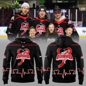 Idaho Steelheads Jayden DeLuca Foundation Hoodie Limited Edition