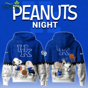 Kentucky Wildcats NCAA x 75th Anniversary of Peanuts Limited Edition Hoodie 2025