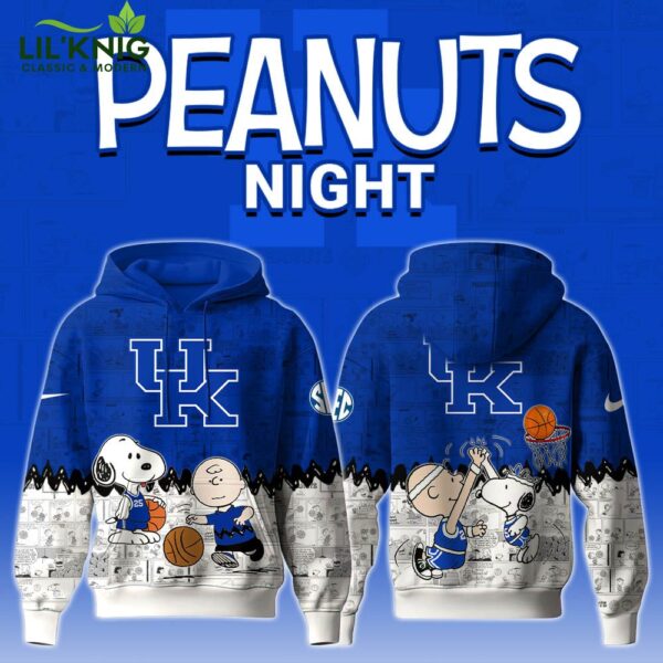 Kentucky Wildcats NCAA x 75th Anniversary of Peanuts Limited Edition Hoodie 2025