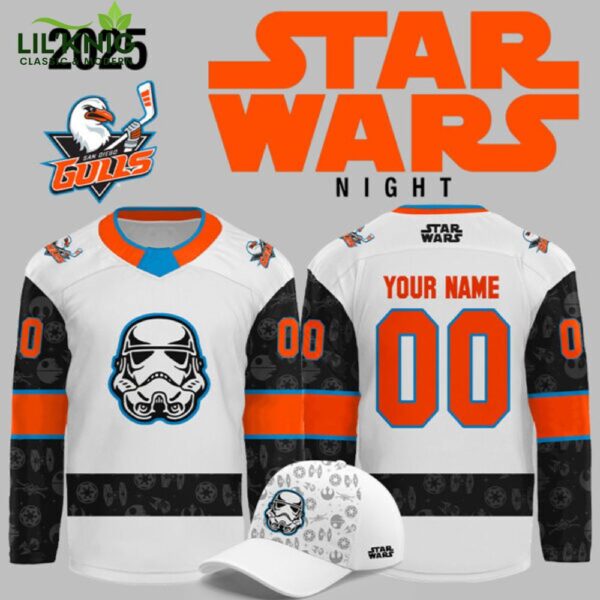 Limited Edition Gulls 24-25 Star Wars Custom Jersey