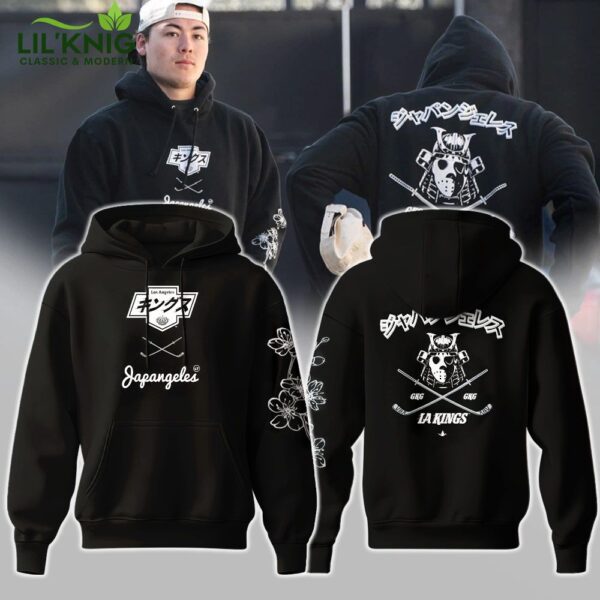 Los Angeles Kings x Japangeles Black Hoodie Limited Edition