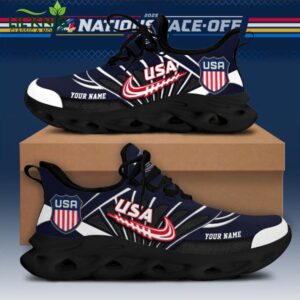 NHL 4 Nations USA Personalized Max Soul Shoes Limited Edition