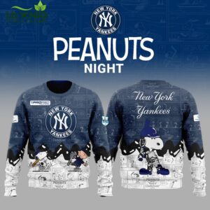 New York Yankees 75th Anniversary of Peanuts Limited Edition Sweatshirt 2025