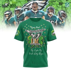 Philadelphia Eagles Super Bowl 3D T-shirt Limited Edition