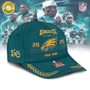 Philadelphia Eagles Super Bowl LIX Champions Limited Edition Cap for Fans