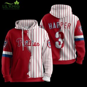 Philadelphia Harper Baseball Hoodie Unisex – Custom Name Personalization