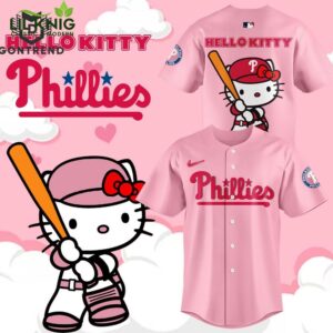 Philadelphia Phillies x Hello Kitty Night Limited Edition Baseball Jersey