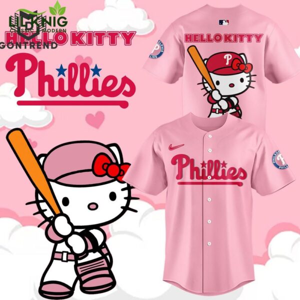 Philadelphia Phillies x Hello Kitty Night Limited Edition Baseball Jersey