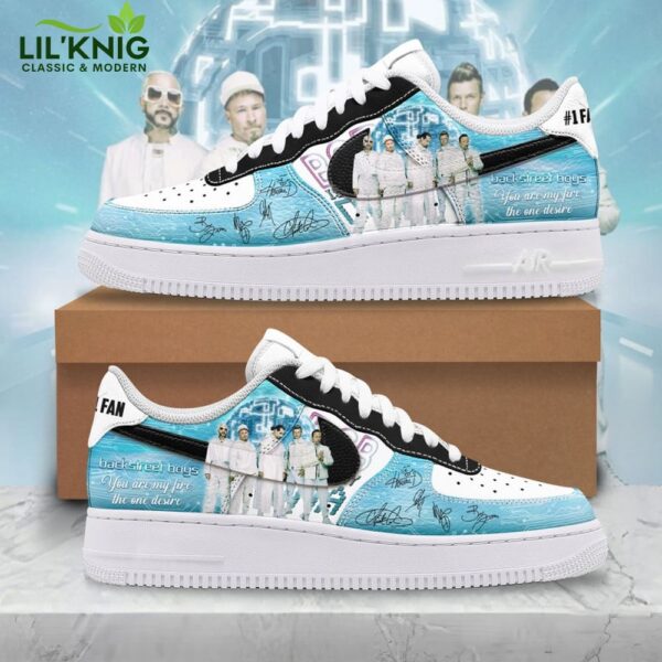 Premium AF1 Sneaker Backstreet Boys “You Are My Fire, The One Desire” Limited Edition