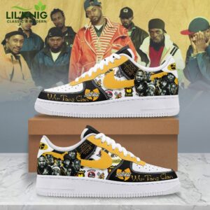 Premium Wu-Tang Clan AF1 Sneakers Limited Edition