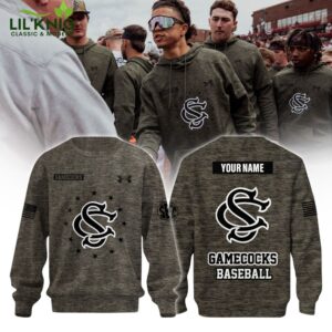 South Carolina Gamecocks NCAA Baseball x Salute to Service Sweatshirt Limited Edition