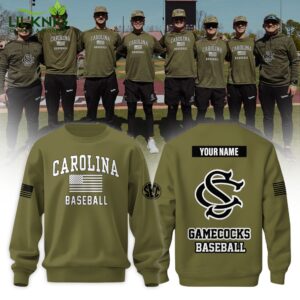 South Carolina Gamecocks NCAA Baseball x Salute to Service Sweatshirt Limited Edition 2025