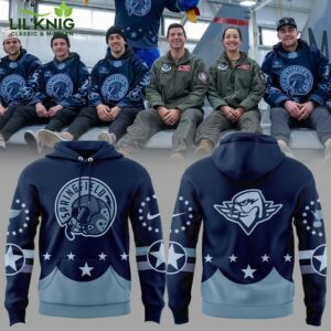 Springfield Thunderbirds Military Appreciation Hoodie Limited Edition