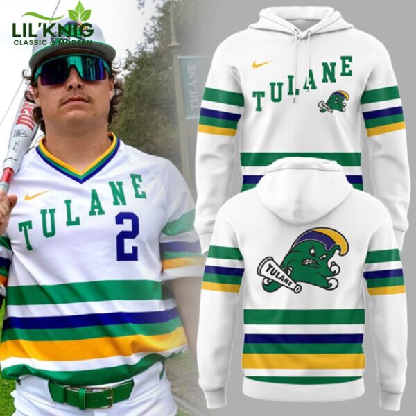 Tulane Baseball 2025 Limited Edition “Mardi Gras 2025” Hoodie