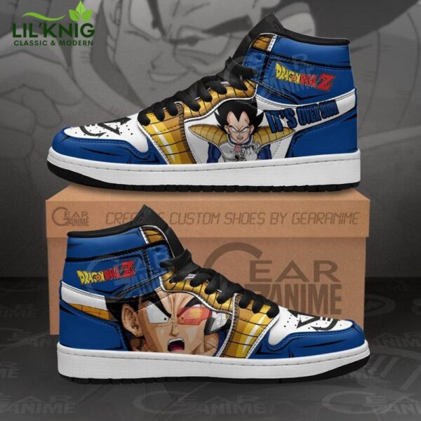 Vegeta Over 9000 J1s Sneakers Anime Limited Edition