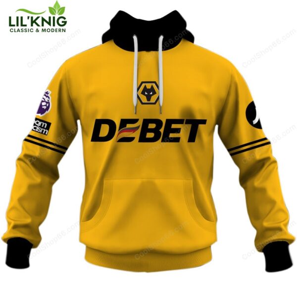 Wolverhampton Wanderers F.C. Home Jersey Style Hoodie