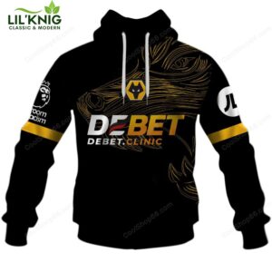 Wolverhampton Wanderers F.C. Premier League Away 2425 Style Hoodie