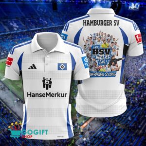 Hamburger SV Aufstieg 2025 Polo Shirt – DER COMEBACK Soccer Edition