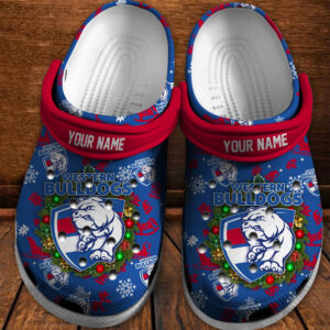 New Custom Western Bulldogs Crocs Shoes For Fan Hot Special Edition