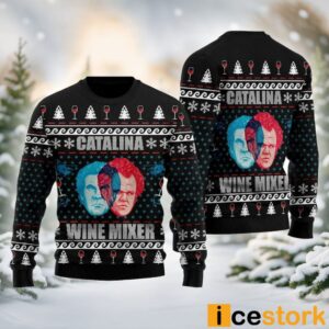 Brennan Huff Dale Doback Step Brothers Catalina Wine Mixer Ugly Christmas Sweater Overview