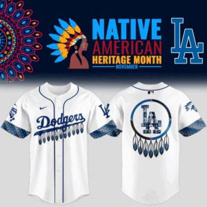 Unisex Nike Los Angeles Dodgers 2024 MLB Native American Heritage Month Premium Limited Jersey