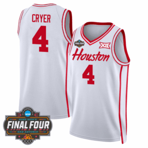 Houston Cougars Men’s Basketball 24/25 Jersey – Final Four Patch