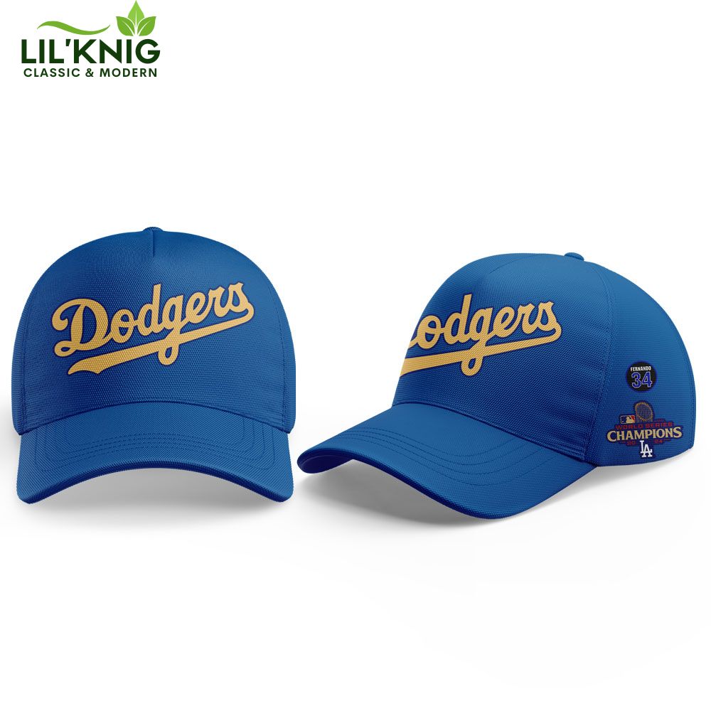 DODGERS GOLD COLLECTION World Series Champions Cap DODGERS GOLD COLLECTION World Series Champions Cap