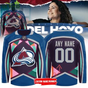 2024 Colorado Avalanche Hispanic Heritage Month Jersey – Celebrate Diversity in Sports