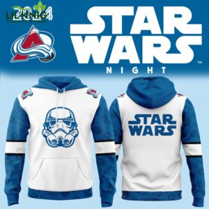2024 Colorado Avalanche Vs Star Wars Night Hot Limited Hoodie