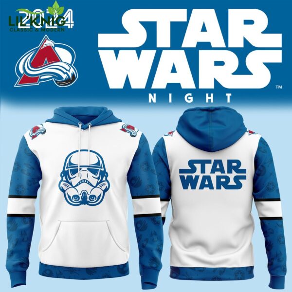 2024 Colorado Avalanche Vs Star Wars Night Hot Limited Hoodie