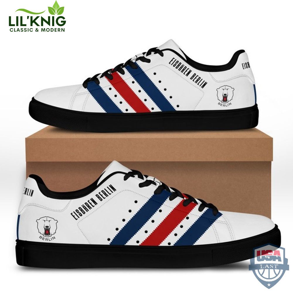 2024 Limited Edition Eisbären Berlin Black Stan Smith 2024 Limited Edition Eisbären Berlin Black Stan Smith