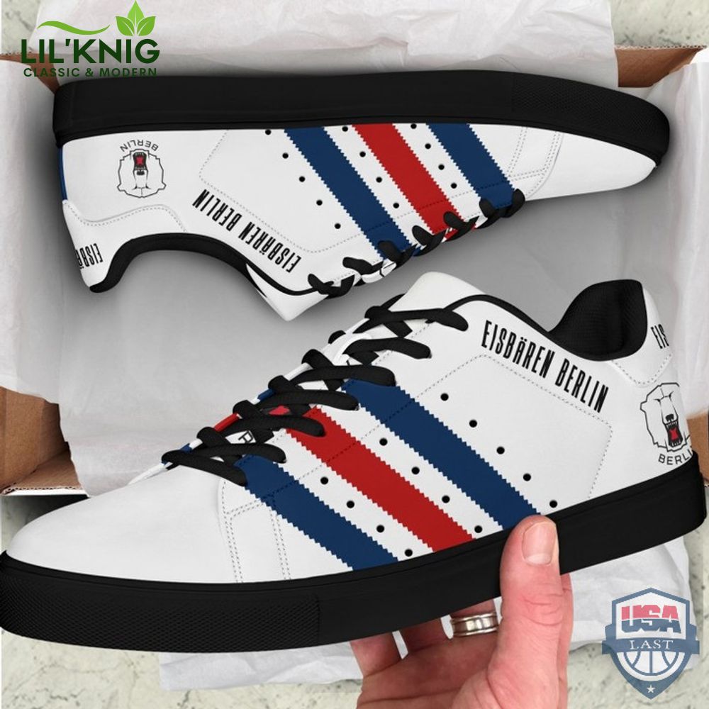 2024 Limited Edition Eisbären Berlin Black Stan Smith 2024 Limited Edition Eisbären Berlin Black Stan Smith