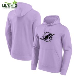 2024 Miami Dolphins Colour Pop Graphic Hot Limited Edition Hoodie – Purple