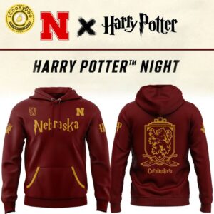 2025 Harry Potter Nebraska Cornhuskers Hoodie