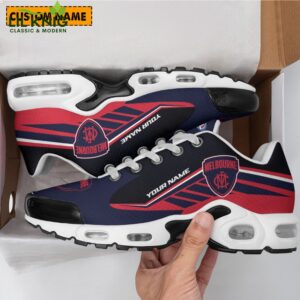 AFL Personalized Melbourne Air Max Shoes – Best Gift for Fans – Limited Edition