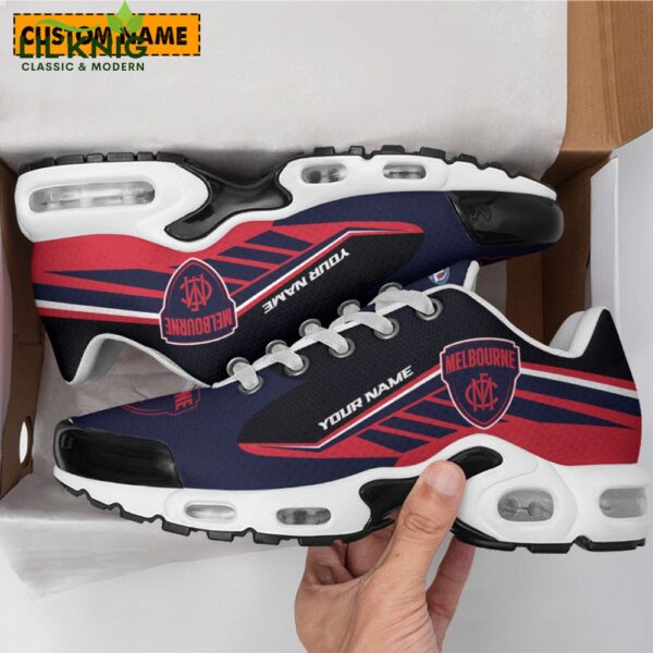 AFL Personalized Melbourne Air Max Shoes – Best Gift for Fans – Limited Edition