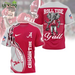 Ala Bama Crimson Tide Roll Tide Yall Premium Tshirt 2023 Limited Edition