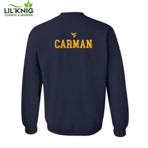 Anthony Carman West Virginia University Wrestling 2024 Special Design Sweatshirt